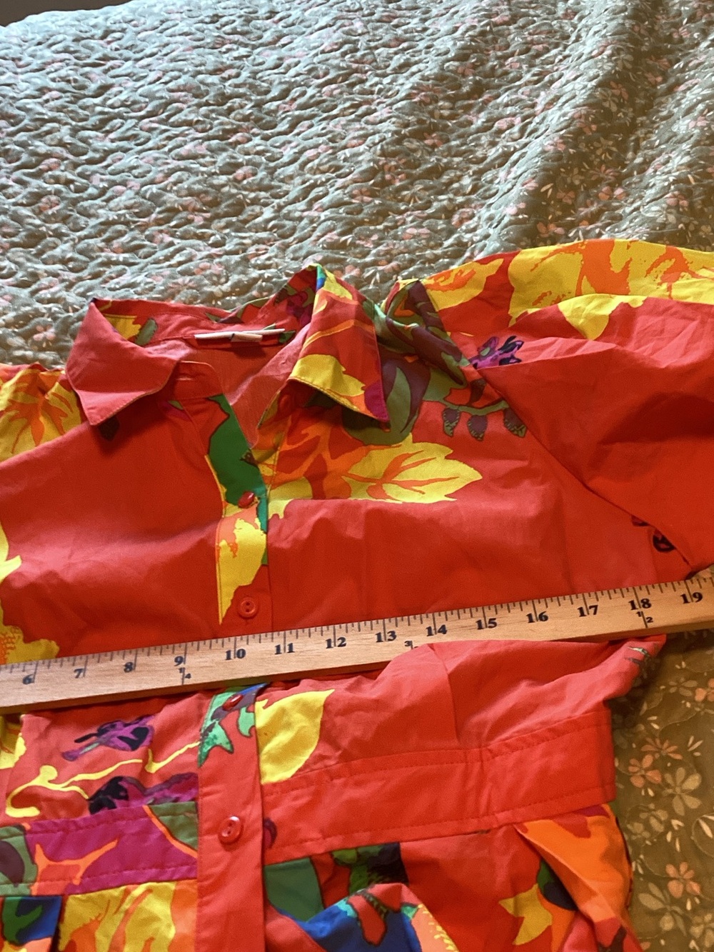 Christopher John Rogers Target Orange Floral Dress 10 - Picture 8 of 11